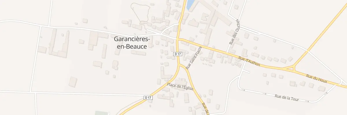 Plan du 18B Rue de Mondoubleau à Garancières-en-Beauce