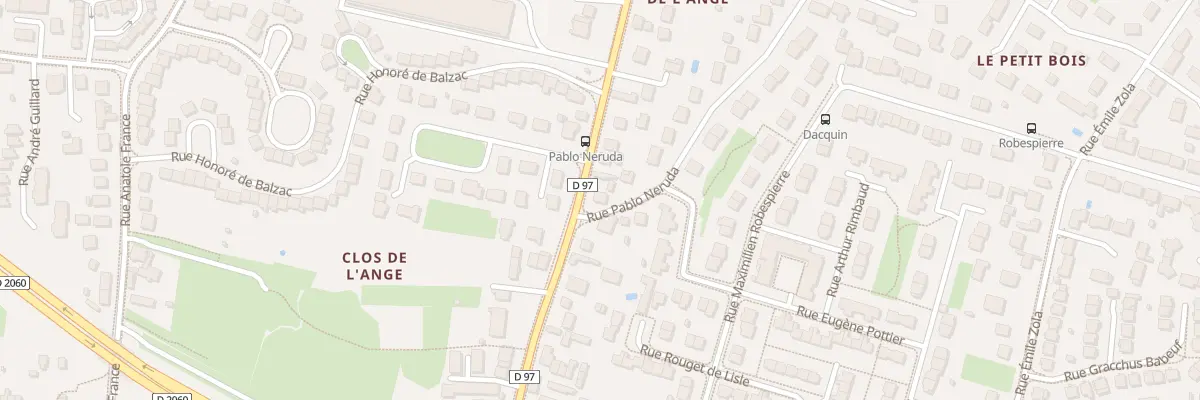 Plan du 294 Rue Marcelin Berthelot à Fleury-les-Aubrais