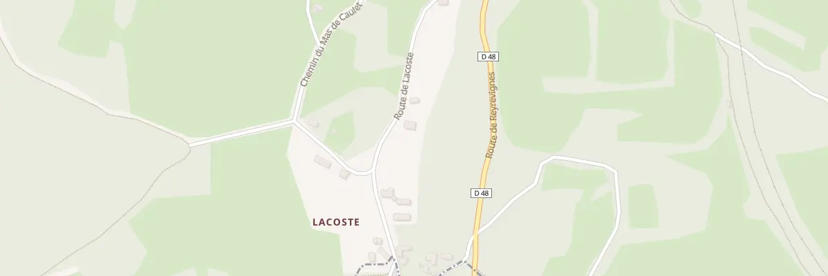 Plan du 295 Rte de Lacoste à Cambes