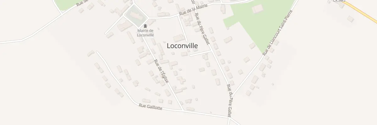 Plan du 8 Rue du Pere Gallet à Loconville