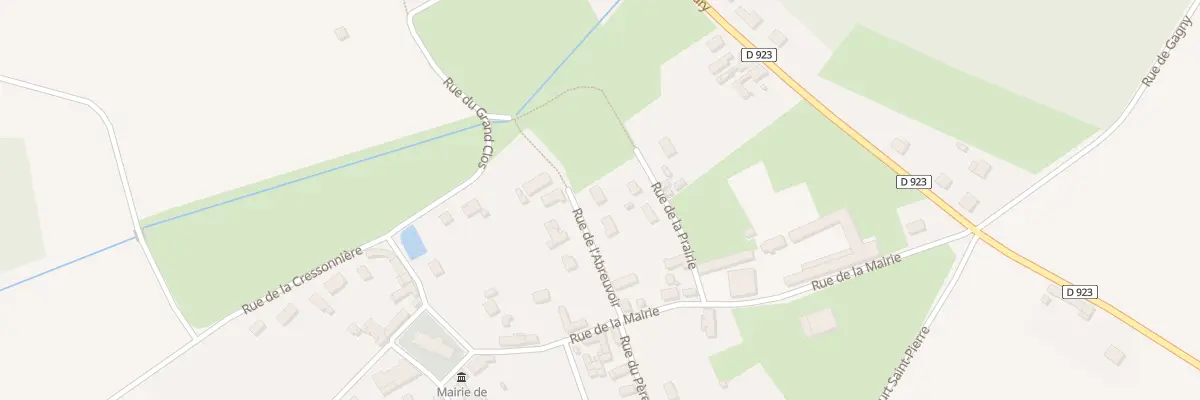 Plan du 4 Rue de l’Abreuvoir à Loconville