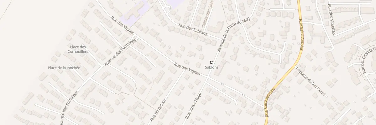 Plan du 5088 Rue des Vignes à Ecquevilly