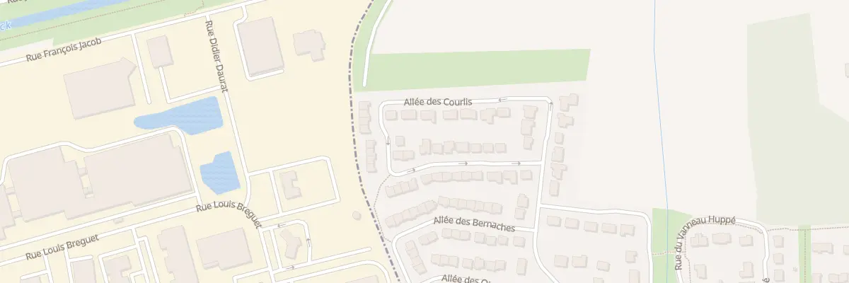 Plan du 413 All des Courlis à Marck