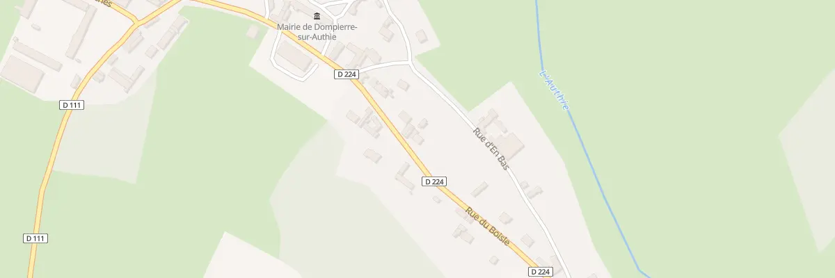 Plan du 13 Rue du Boisle à Dompierre-sur-Authie