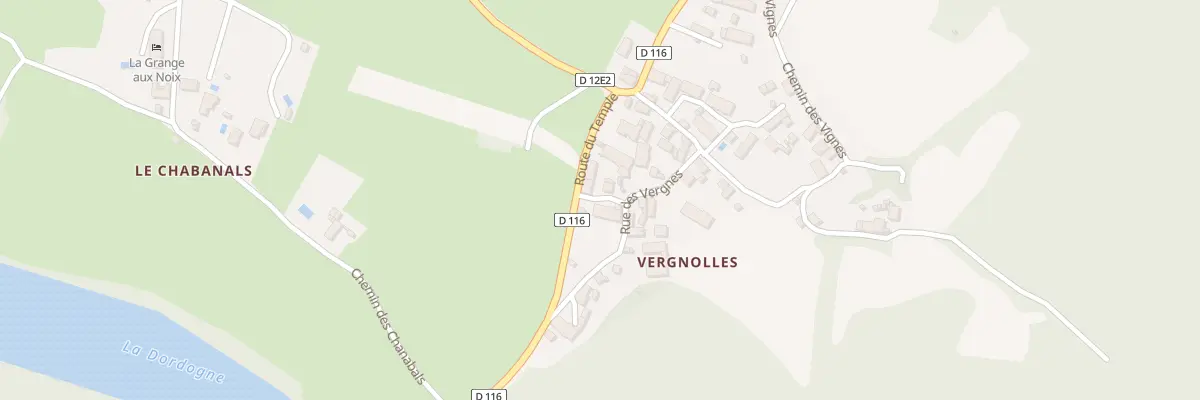 Plan du 5178 Vergnolles à Reygade