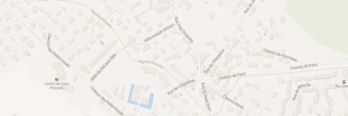 Plan du 4 Rue de Coignières à Maurepas