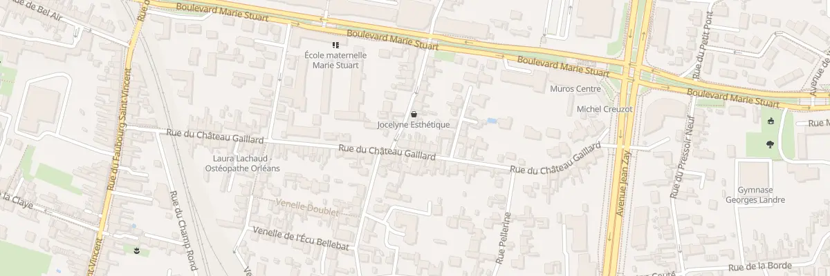 Plan du 31 Rue du Château Gaillard à Orléans