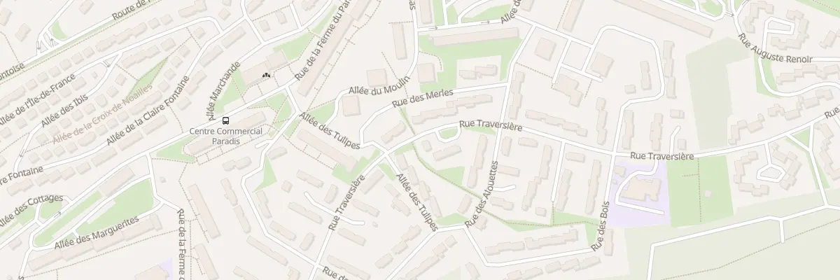 Plan du 1 All des Tulipes à Meulan-en-Yvelines