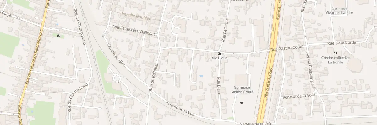 Plan du 6 Rue de la Pellerine à Orléans
