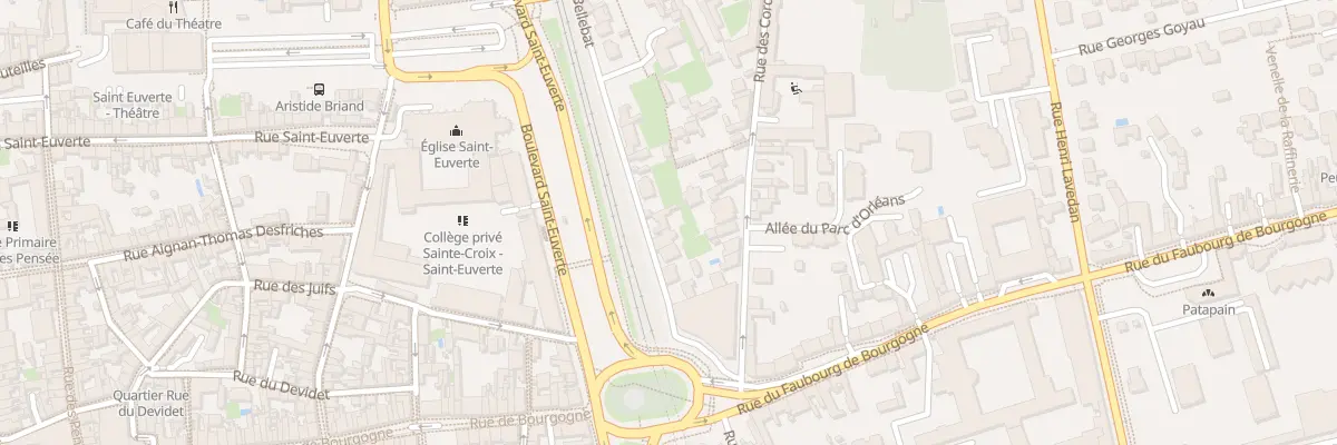 Plan du 8B Rue de Bellebat à Orléans