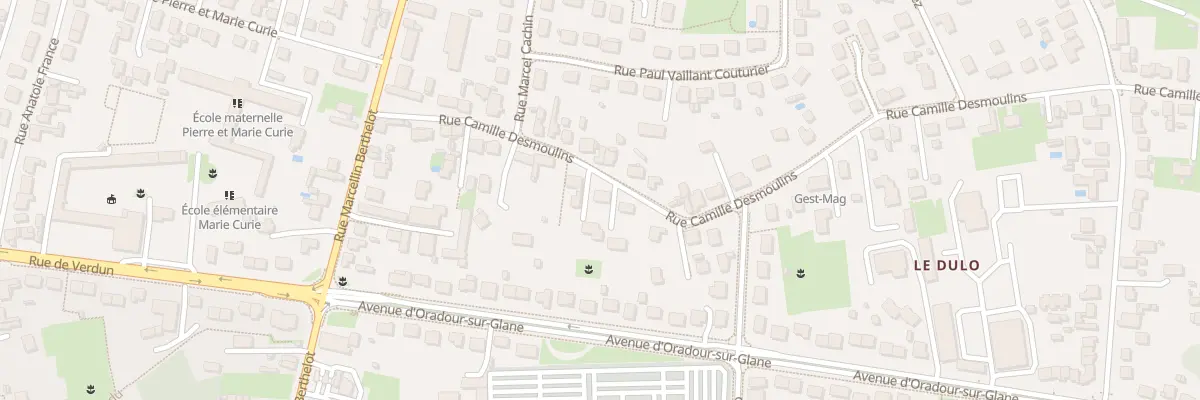 Plan du 24 Rue Camille Desmoulins à Fleury-les-Aubrais