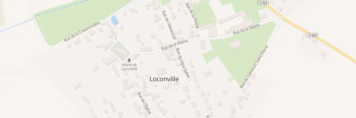 Plan du 2B Rue du Pere Gallet à Loconville