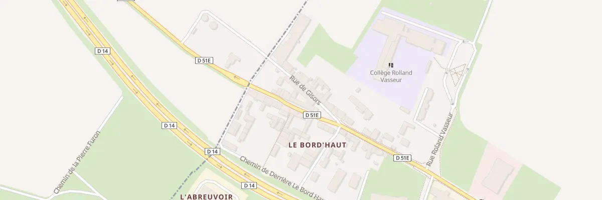 Plan du 12T Rue de Rouen à Vigny