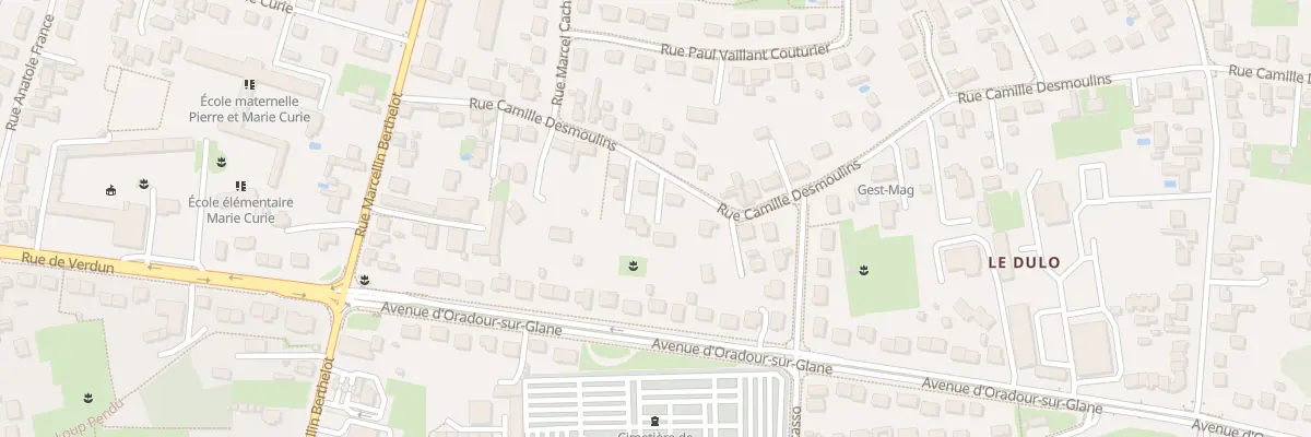 Plan du 24B Rue Camille Desmoulins à Fleury-les-Aubrais