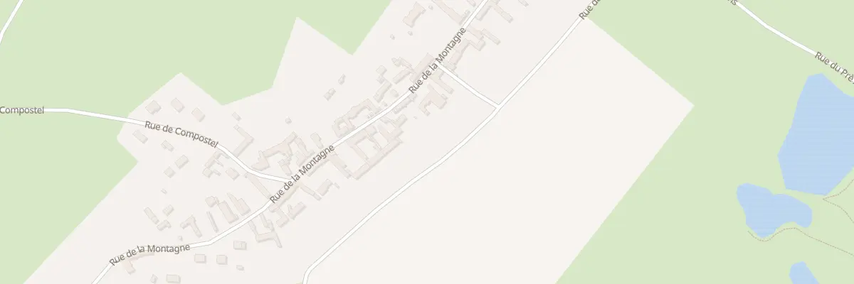 Plan du 874 Rue de la Montagne à Ons-en-Bray
