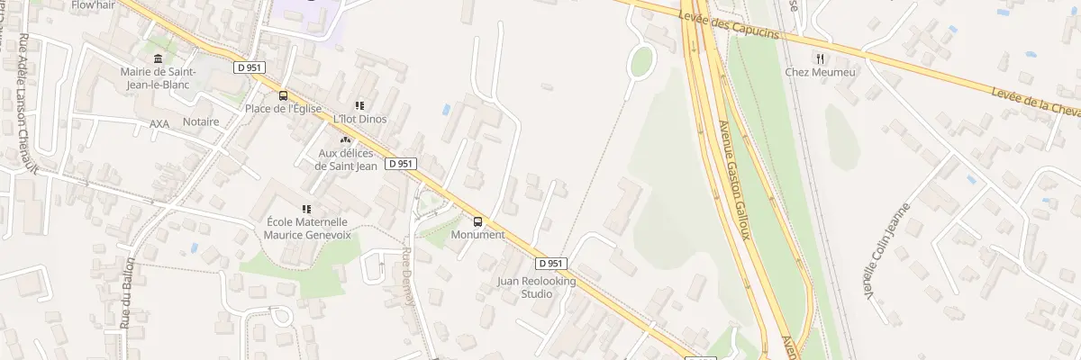 Plan du 51B Rue du Gen de Gaulle à Saint-Jean-le-Blanc