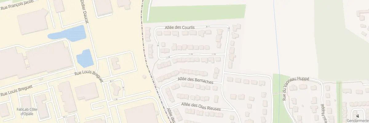 Plan du 434 All des Courlis à Marck