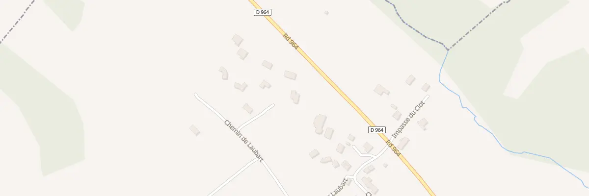 Plan du 16 Rte Rd 964 à Técou