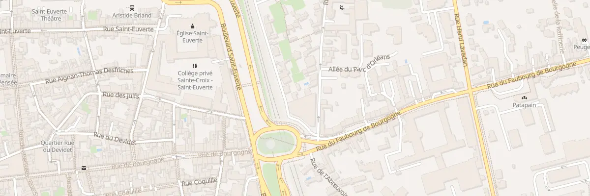 Plan du 2B Rue de Bellebat à Orléans