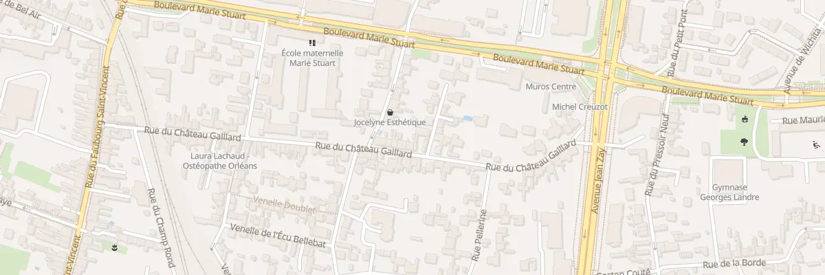 Plan du 37 Rue du Château Gaillard à Orléans