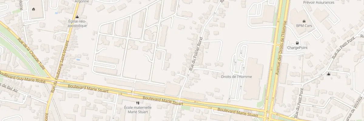 Plan du 35 Rue du Poirier Rond à Orléans