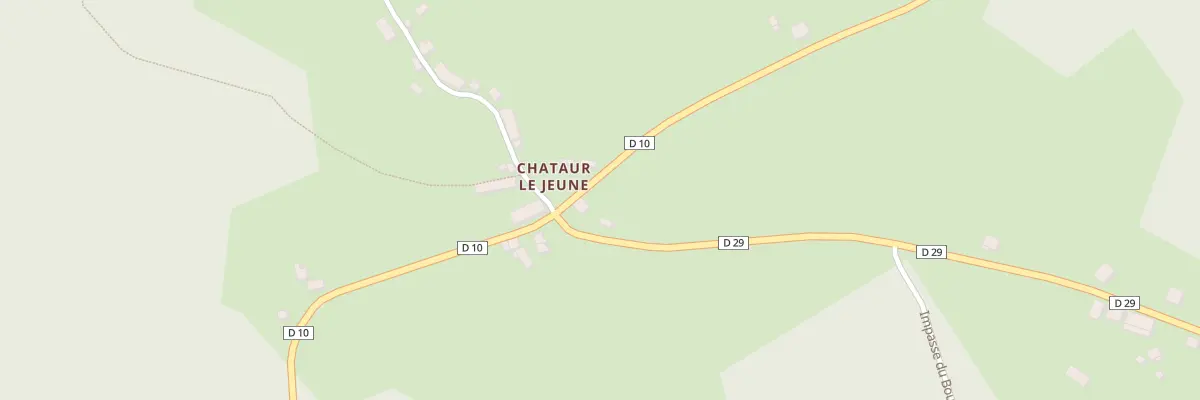 Plan du 5077 Chataur Jeune à Saint-Paul