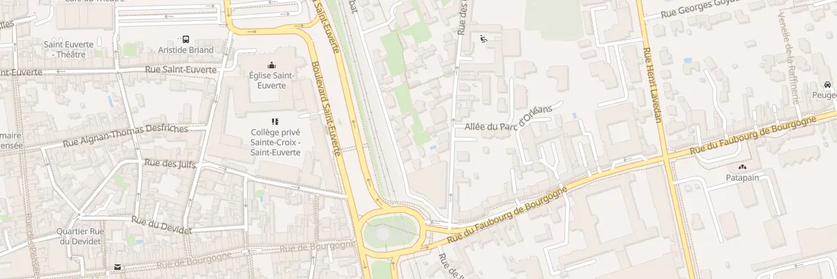 Plan du 6 Rue de Bellebat à Orléans