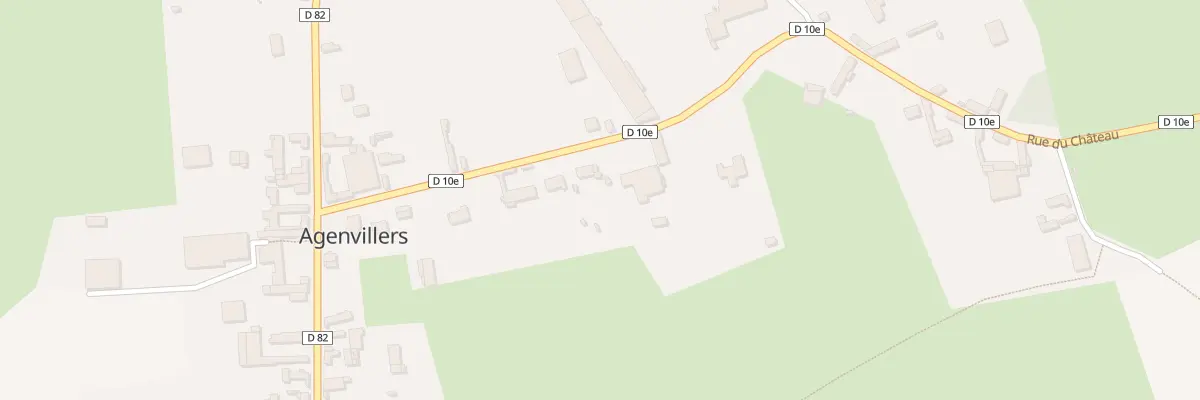 Plan du 7 Rue Henri Corne à Agenvillers