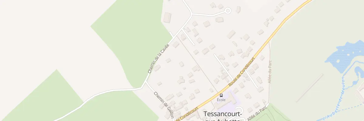 Plan du 8 Che de la Cavée à Tessancourt-sur-Aubette