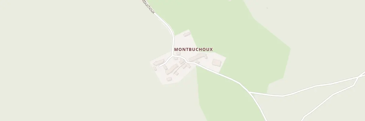 Plan du 5054 Montbuchoux à Faux-la-Montagne