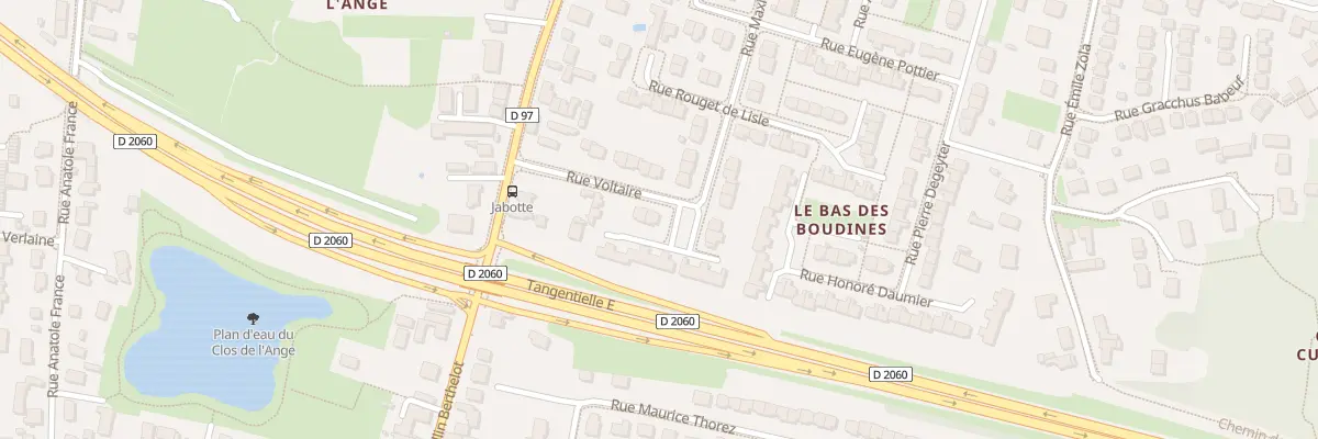 Plan du 1 Rue Voltaire à Fleury-les-Aubrais
