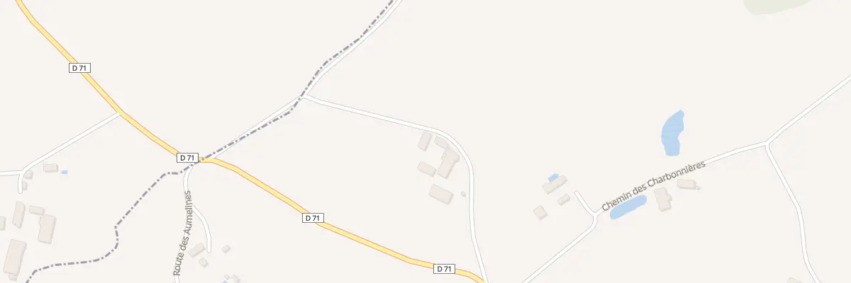 Plan du 5373 La Villette à Saint-Août