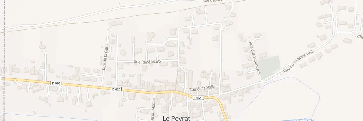 Plan du 8 Pl de la Borde au Peyrat