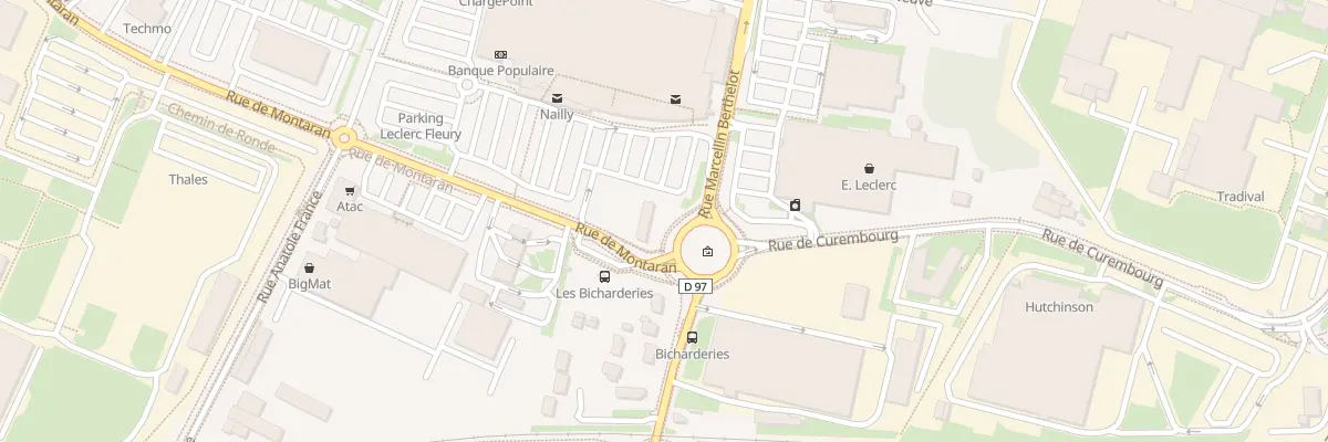 Plan du 331 Rue Marcelin Berthelot à Fleury-les-Aubrais