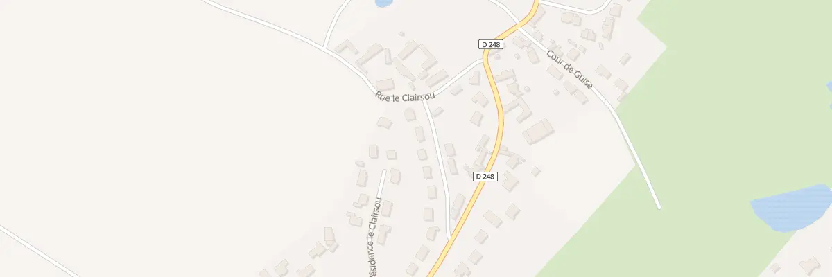 Plan du 133 Rue de Clairsou à Andres