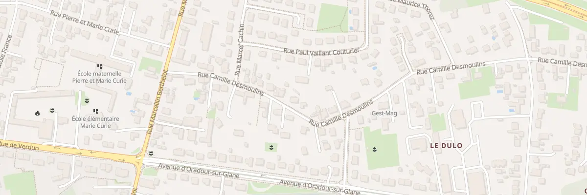 Plan du 27 Rue Camille Desmoulins à Fleury-les-Aubrais