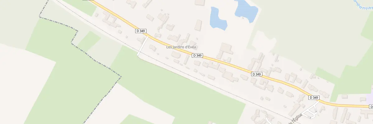 Plan du 989 Rte de Montreuil à Maresquel-Ecquemicourt
