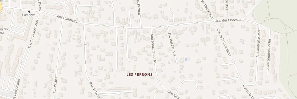 Plan du 6 Rue Edouard Branly aux Mureaux