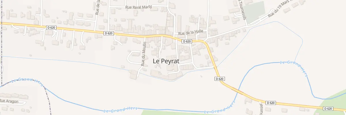 Plan du 8 Rue des Ateliers au Peyrat