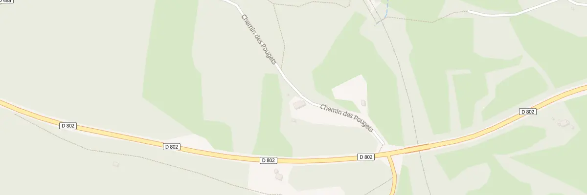 Plan du 5094 Les Pougets à Cambes