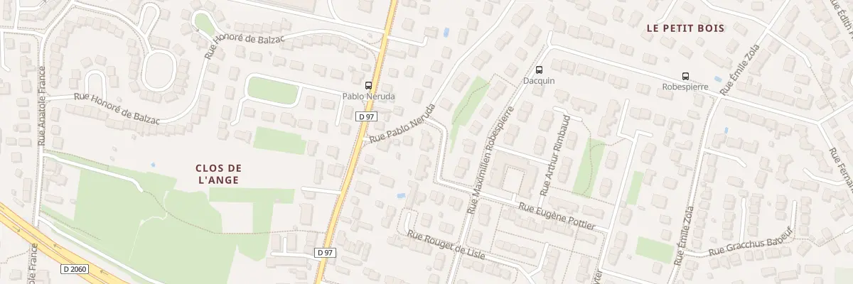 Plan du 43 Rue Eugène Pottier à Fleury-les-Aubrais