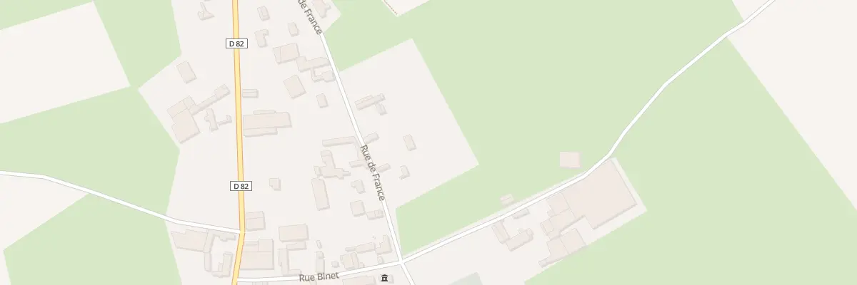 Plan du 4B Rue de France à Agenvillers