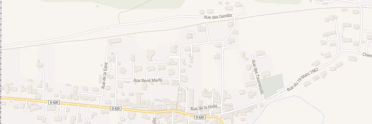Plan du 2 Rue des Prés au Peyrat