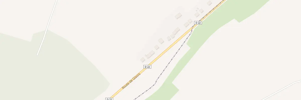 Plan du 42 Rte de Gisors à Crillon