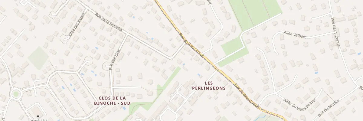 Plan du 90 Rue de la Binoche à Orléans