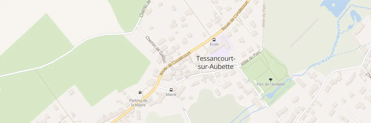Plan du 2B Rte de Condécourt à Tessancourt-sur-Aubette