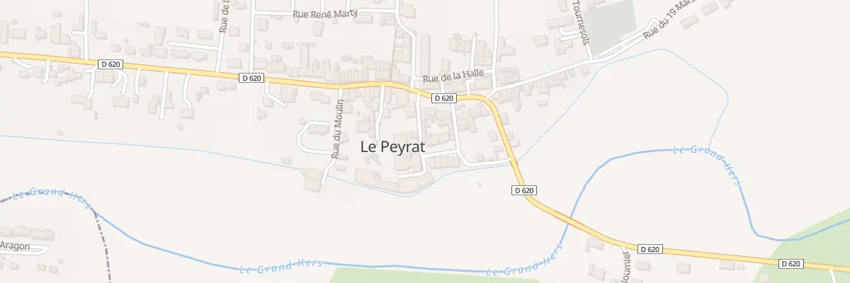 Plan du 11 Rue des Ateliers au Peyrat