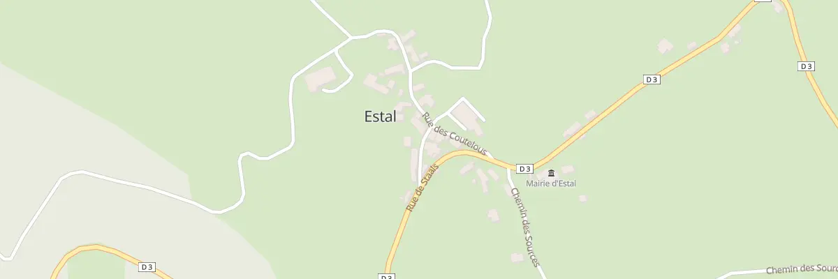 Plan du 51 Rue de l’Eglise à Estal