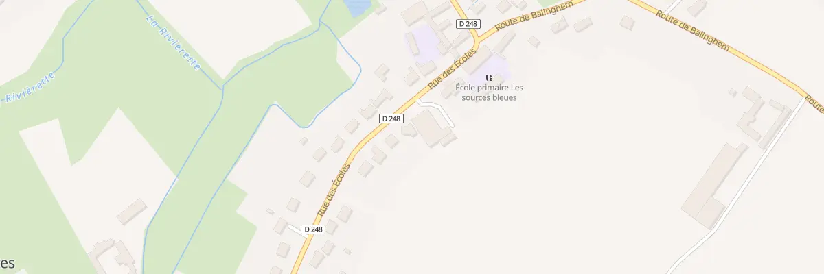 Plan du 118 Rue des Ecoles à Andres