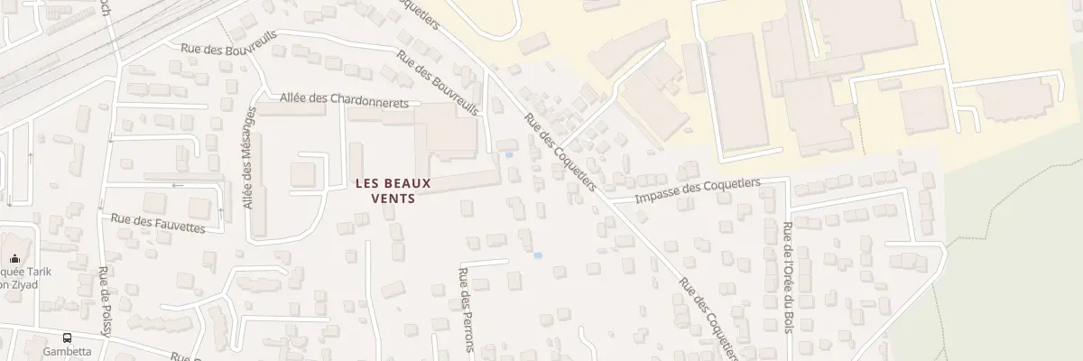 Plan du 24 Rue des Coquetiers aux Mureaux